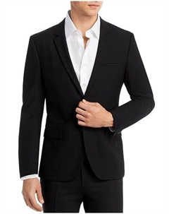 Костюмный пиджак Arti Super Black Extra Slim Fit, цвет Black Hugo