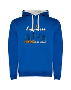 Худи Hiking Nature Two-Colour, синий Kruskis