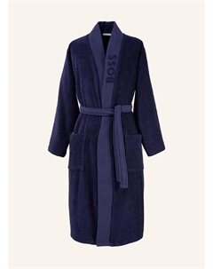 Халат плайн, синий Boss