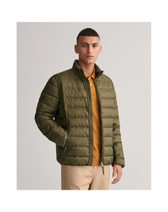 Куртка Light Down Lightweight, зеленый Gant