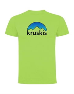 Футболка Mountain Silhouette, зеленый Kruskis