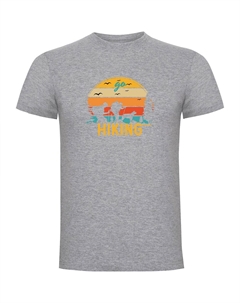 Футболка Hiking, серый Kruskis