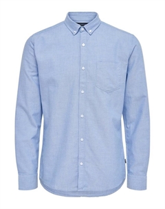 Рубашка ONSALVARO OXFORD SHIRT, кашемир синий Only & sons