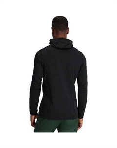 Флисовый пуловер с капюшоном Vigor Grid мужской, черный Outdoor research