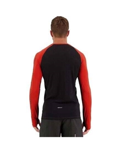 Рубашка с длинными рукавами Temple Tech мужская, цвет Retro Red/Black Mons royale