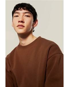 Толстовка свободного кроя, коричневый H&m