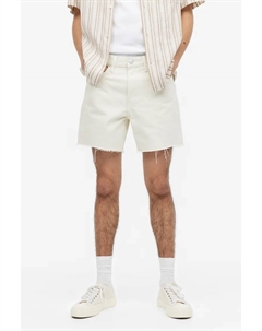 Джинсовые шорты 90-х годов, бежевый H&m