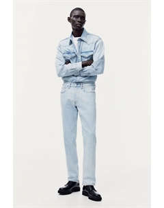 Прямые джинсы стандартного кроя, синий H&m