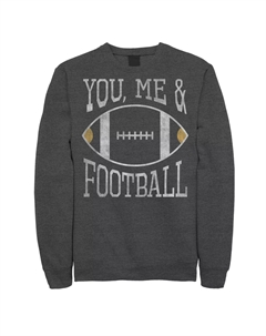 Мужской флисовый пуловер с рисунком You Me And Football Licensed character