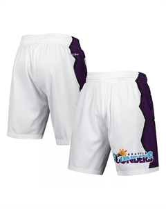 Мужские шорты White Seattle Sounders FC Swingman Mitchell and ness