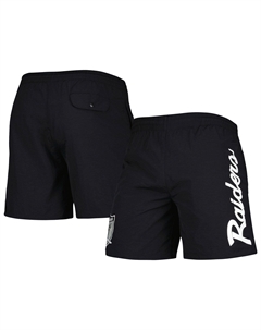 Мужские нейлоновые шорты Black Team Essentials Mitchell and ness