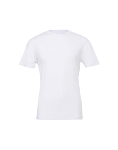 Футболка из джерси с круглым вырезом, белый Bella+canvas