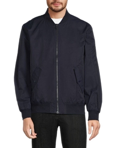 Однотонная куртка-бомбер, синий Zadig&voltaire