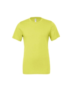 Футболка из джерси с круглым вырезом, желтый Bella+canvas