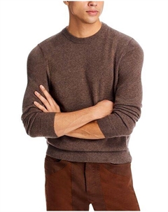 Кашемировый свитер Hilles с круглым вырезом, цвет Green Theory