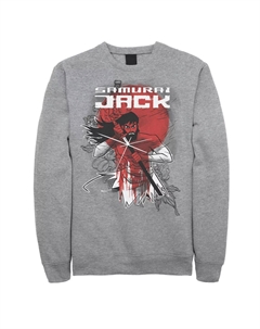 Мужской флисовый топ Cartoon Network Samurai Jack Wounded Warrior Fights Again Licensed character