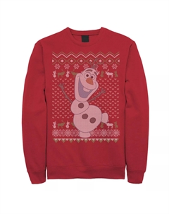 Мужской флисовый свитер Frozen Olaf Ugly Christmas Licensed character