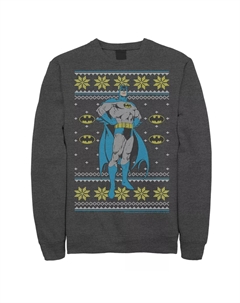 Мужской свитер DC Comics Batman Power Stance в рождественском стиле, толстовка Licensed character