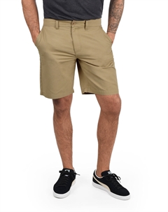 Тканевые шорты Chino, коричневый Solid