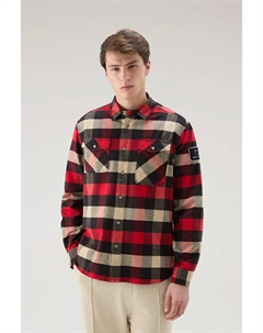 Рубашка Trail Regular fit, красный Woolrich