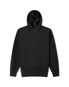 Худи Diagonal Raised Fleece, черный C.p. company