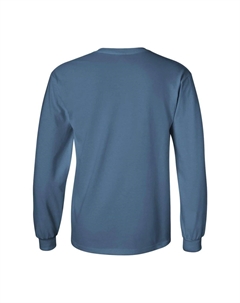 Футболка из ультрахлопка с длинным рукавом, светло-розовый Gildan