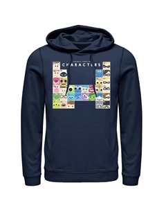 Мужской пуловер с капюшоном Disney/Pixar «Таблица Менделеева» Licensed character