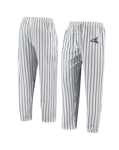 Мужские брюки белого/темно-синего цвета Chicago White Sox с логотипом Vigor в тонкую полоску Concepts sport