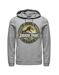 Мужской пуловер с капюшоном и рисунком «Парк Юрского периода» Icon T-Rex Skeleton Licensed character