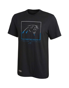 Мужская черная футболка с аутентичным клатчем Carolina Panthers Joint Outerstuff