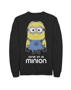 Мужской флисовый пуловер с рисунком «Гадкий я» Minions Bob One In A Minion Licensed character