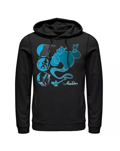 Мужской пуловер с капюшоном Disney Aladdin Gene Licensed character