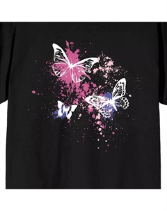 Мужская розовая футболка Celestial Tropics с краской Licensed character