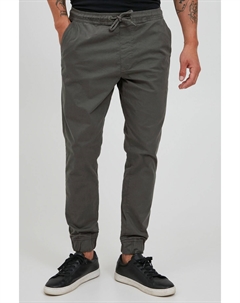 Тканевые брюки Stoff SDSlim Truc Cuff, серый Solid