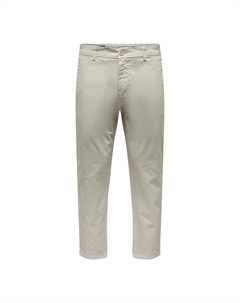 Брюки Kent Cropped 0022 Chino, бежевый Only & sons