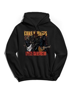 Мужская худи Guns n' Roses Appetite Skeletons Licensed character