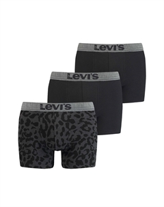 Боксеры Levi´s BoxershortsLEVIS Men Giftbox Leopard Boxer Brief 3PinBlack, цвет BoxershortsLEVIS Men Giftbox Leopard Boxer Brief 3PinBlack Levi's®