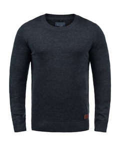 Пуловер Strick, синий Blend