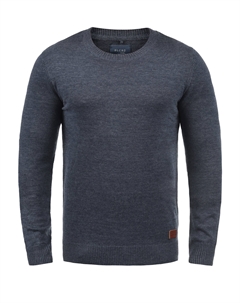Пуловер Strick, синий Blend