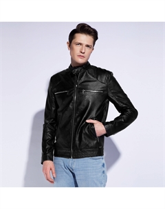 Кожаная куртка Stylish eco leather jacket, man, черный Wittchen