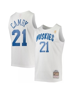 Мужская белая майка Marcus Camby Toronto Raptors 1996-97 гг. из твердой древесины Classics Swingman Mitchell and ness