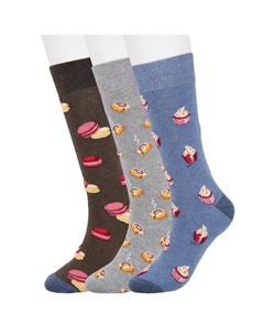 Мужские носки, 3 пары необычных носков Sonoma goods for life