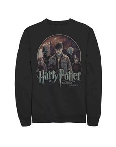 Мужской свитшот с групповым изображением «Гарри Поттер и Дары Смерти» Harry potter