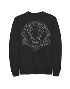 Мужской свитшот с изображением змеи и символом Гарри Поттера Слизерина Harry potter