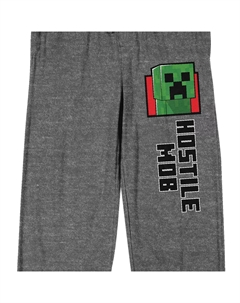 Мужские пижамы Minecraft Creeper Hostile Mob Licensed character