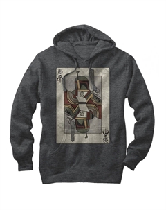 Мужской пуловер с капюшоном и игральными картами «Звездные войны» Боба Фетта Licensed character