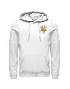 Мужской пуловер с капюшоном и левым нагрудным карманом, пуловер с логотипом Disney/Pixar «История игрушек 4» Disney / Pixar Disney/pixar