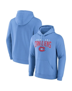 Мужской пуловер с надписью синего цвета Montreal Canadiens Special Edition 2.0 с капюшоном Fanatics