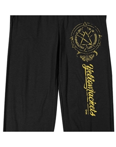 Мужские желтые куртки, брюки для сна с символом названия Licensed character