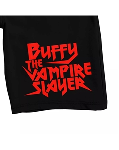 Мужские шорты для сна с логотипом Buffy The Vampire Slayer Licensed character